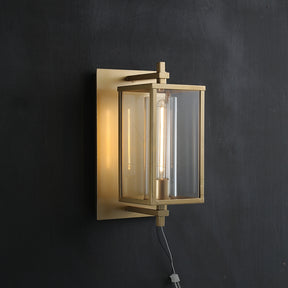 Erica Square Grand Outdoor Wall Sconce