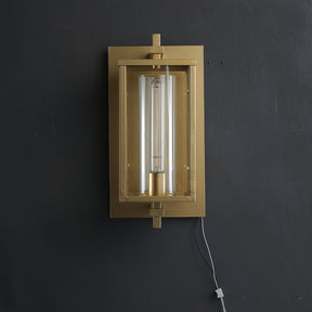 Erica Square Grand Outdoor Wall Sconce