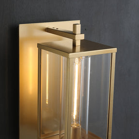 Erica Square Grand Outdoor Wall Sconce