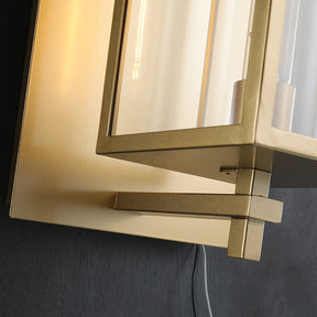 Erica Square Grand Outdoor Wall Sconce