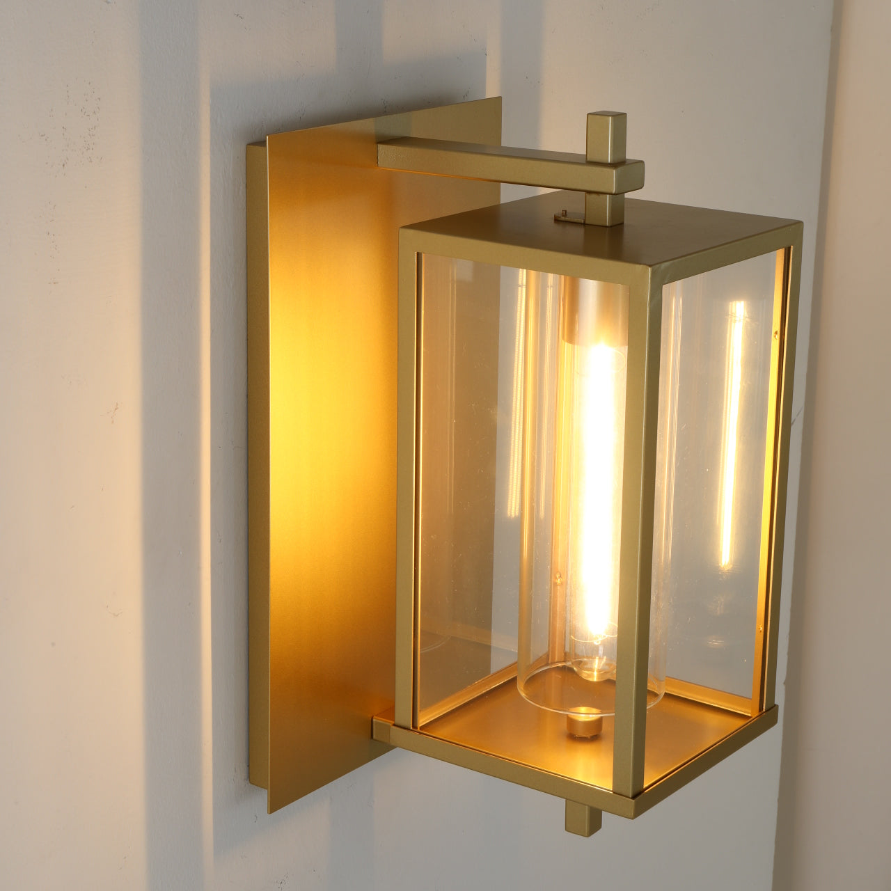 Erica Square Grand Outdoor Wall Sconce