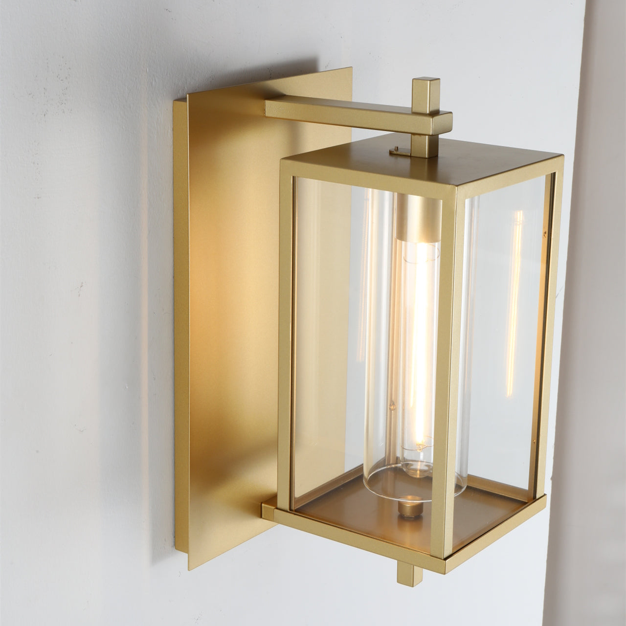 Erica Square Grand Outdoor Wall Sconce