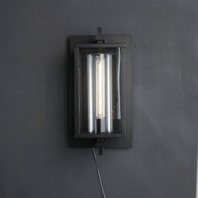 Erica Square Grand Outdoor Wall Sconce