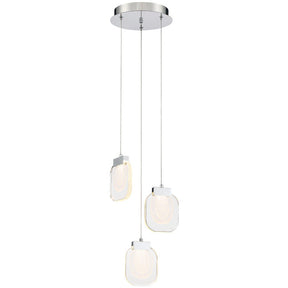 Solara Glass Chandelier