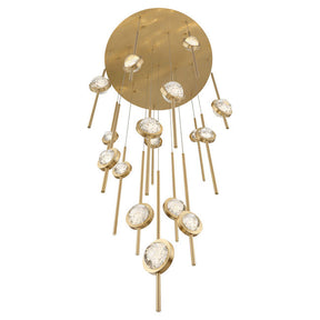 Velveton Seeded Glass Chandelier