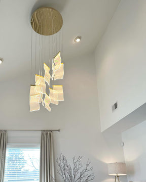 Extra Large Modern Acrylic Chandelier for Staircase/Foyer/Villa/Hall