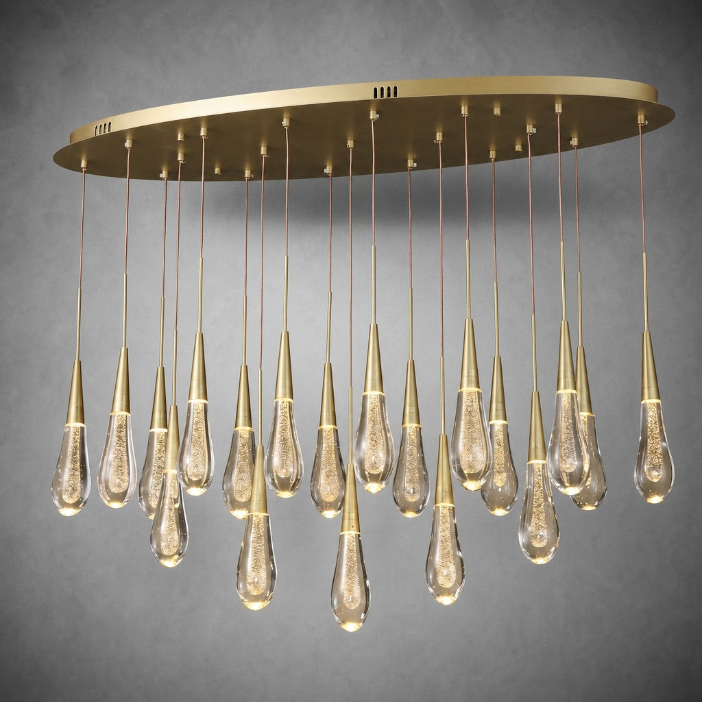 Goccia Oval Chandelier