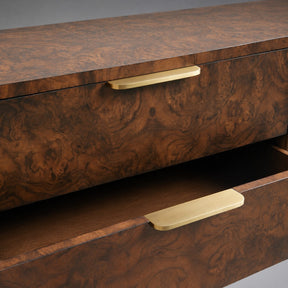 Warm Textured Wood Bedroom Chest