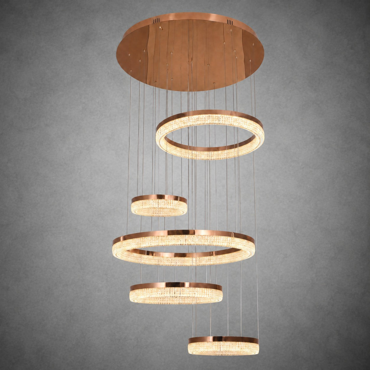 Penombra Ring Cascade Chandelier
