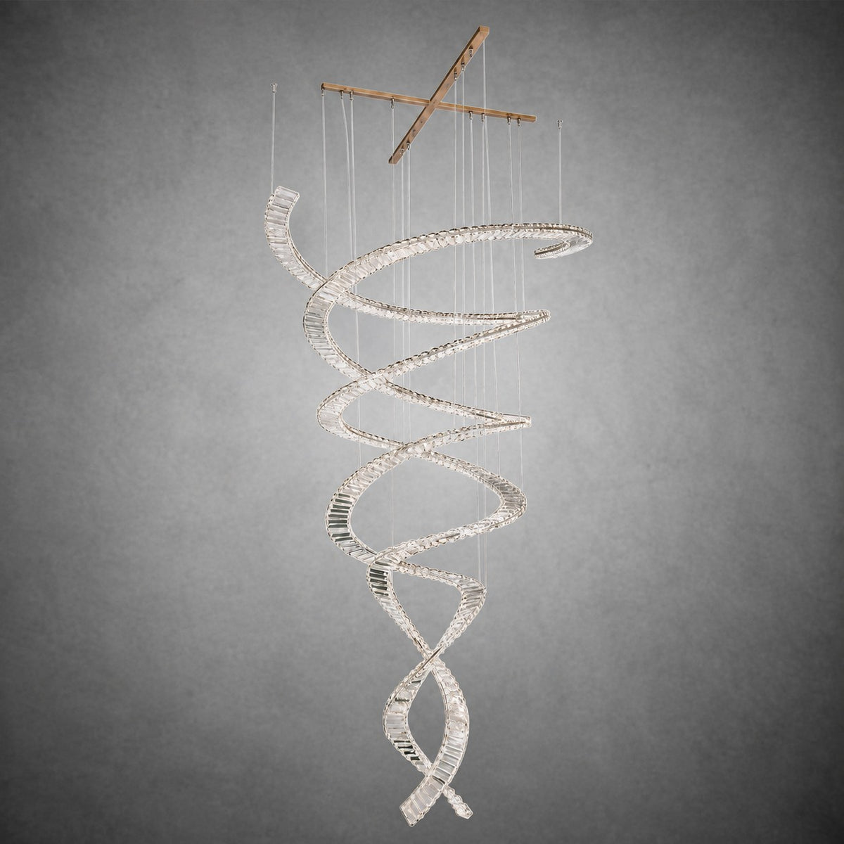 Globo Crystal Halo Chandelier