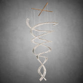 Globo Crystal Halo Chandelier