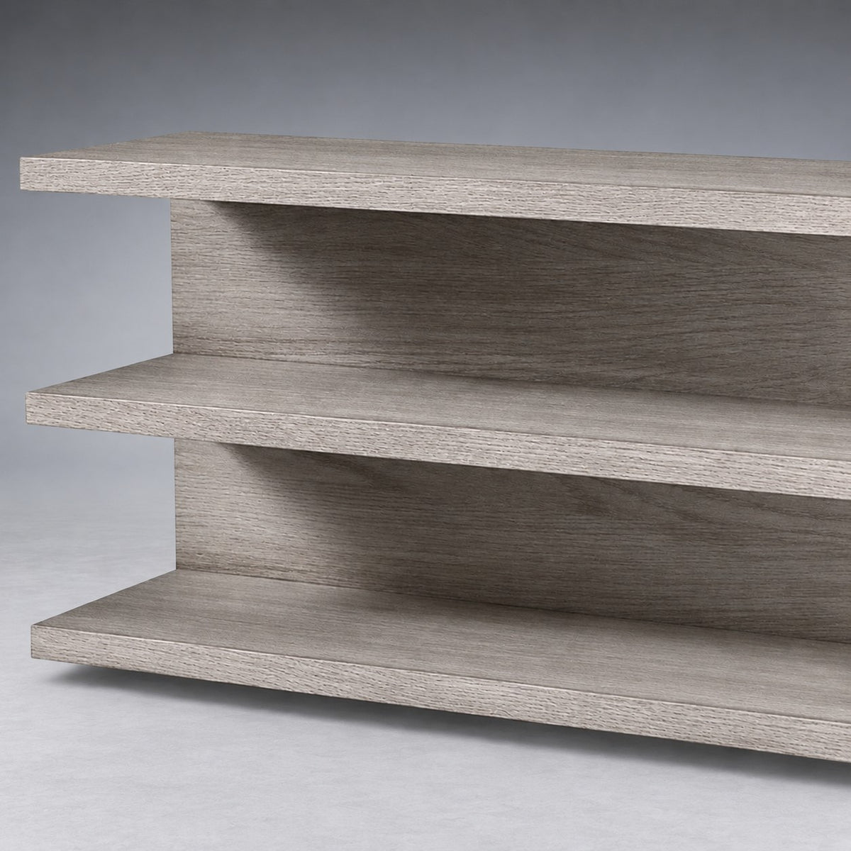 Contemporary Wood Console Table