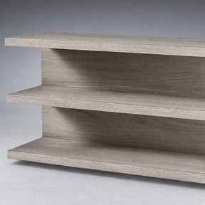 Contemporary Wood Console Table