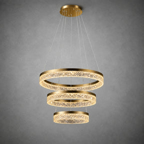Ocean Star Modern Sculptural Ring Chandelier