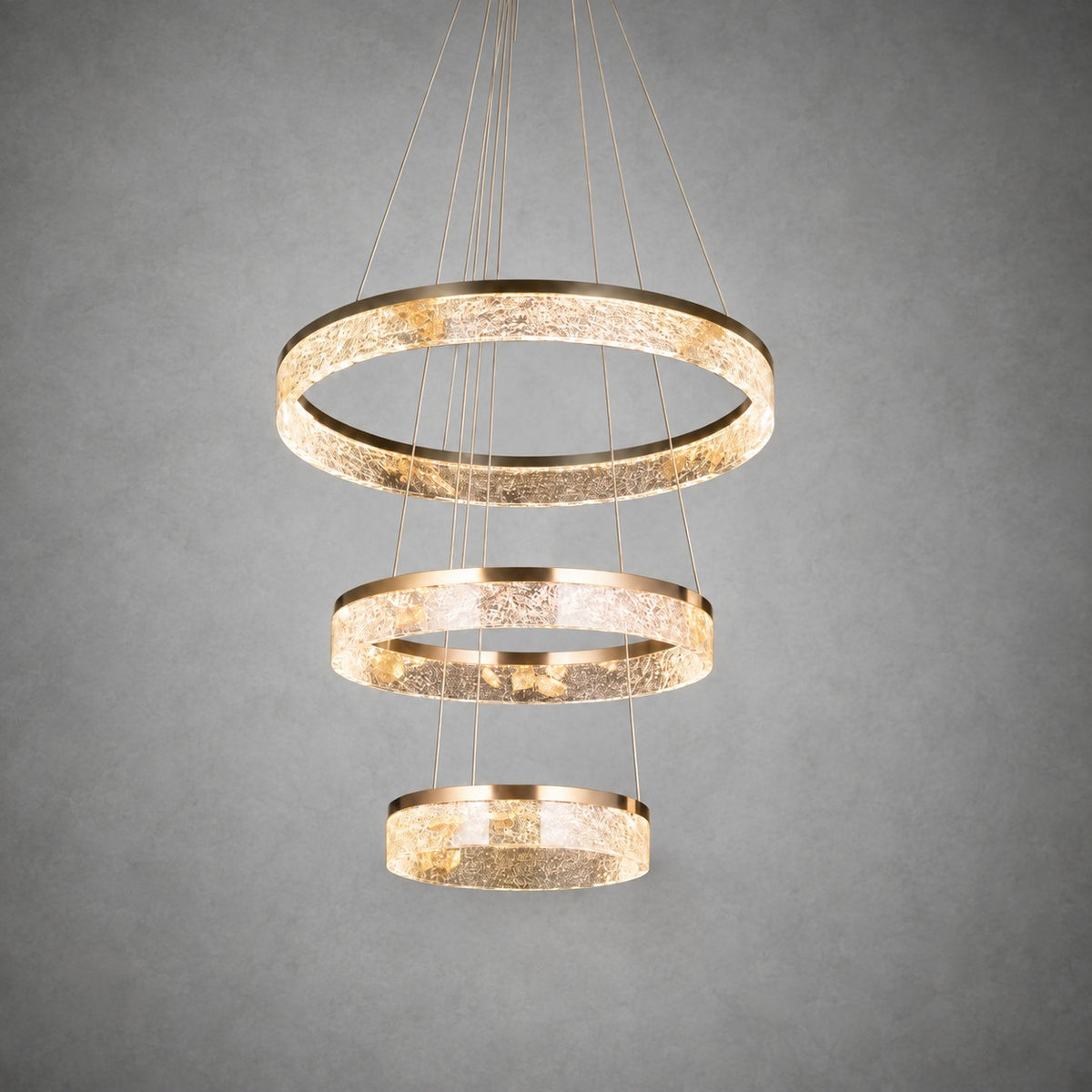 Alps Modern Sculptural Ring Chandelier