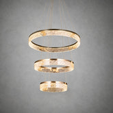 Alps Modern Sculptural Ring Chandelier