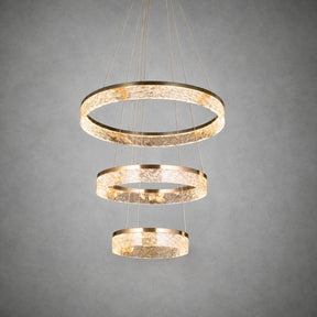 Alps Modern Sculptural Ring Chandelier