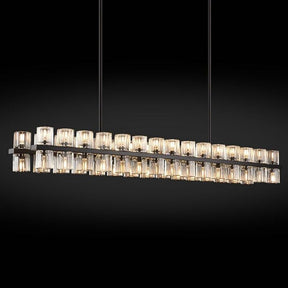 Felix Crystal Shades Round Chandelier Series