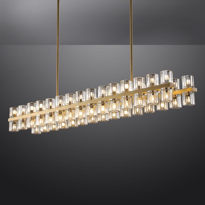 Felix Crystal Shades Round Chandelier Series