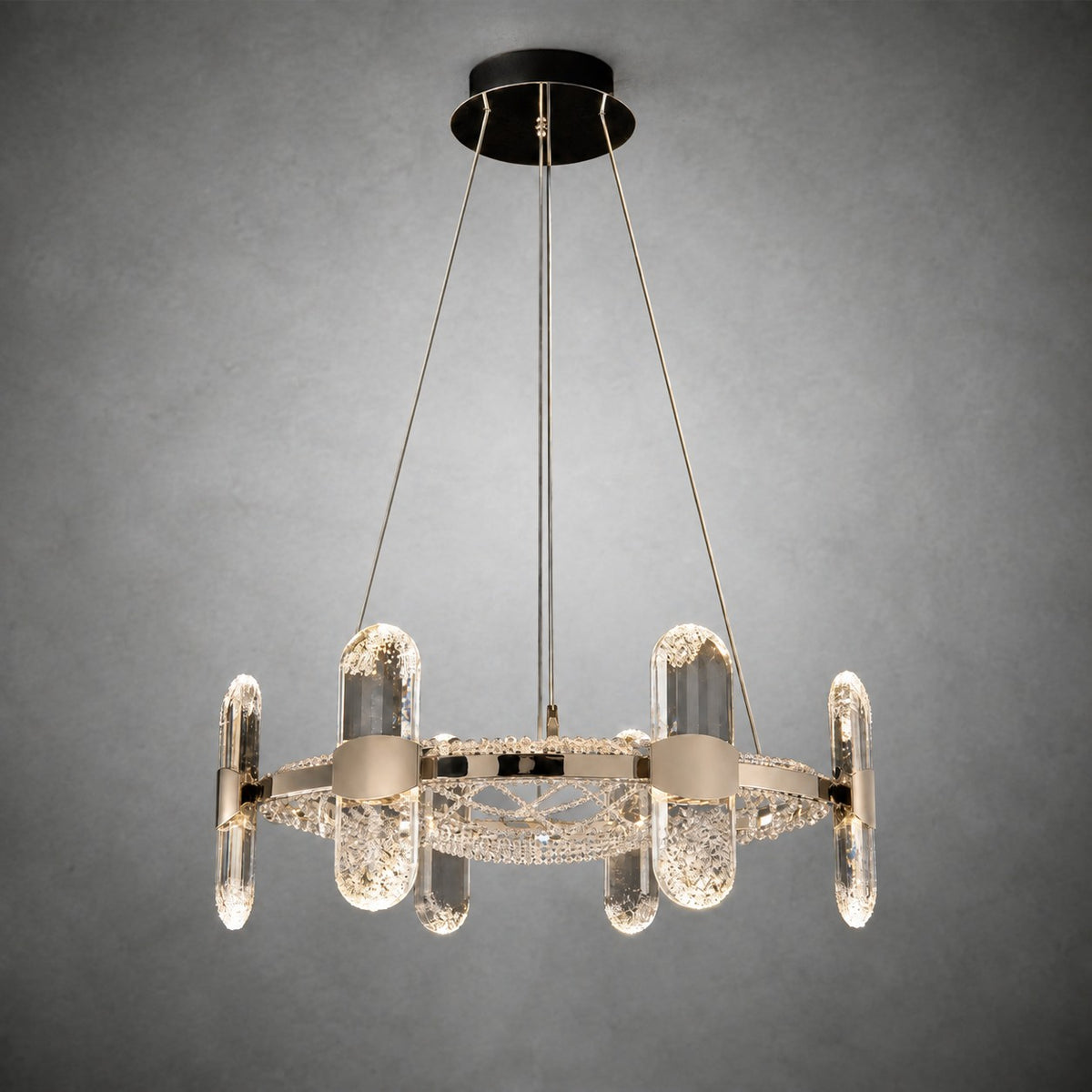Pearl Net Modern Sculptural Pendant Light