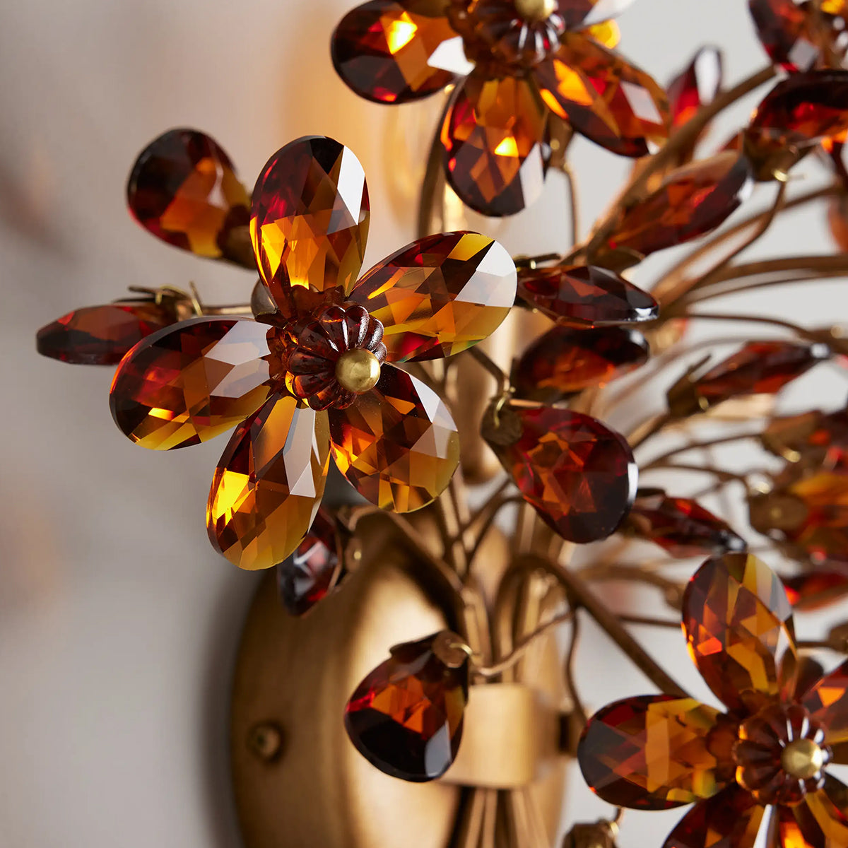 Fiore Colored 2-Light Wall Sconce 14"H