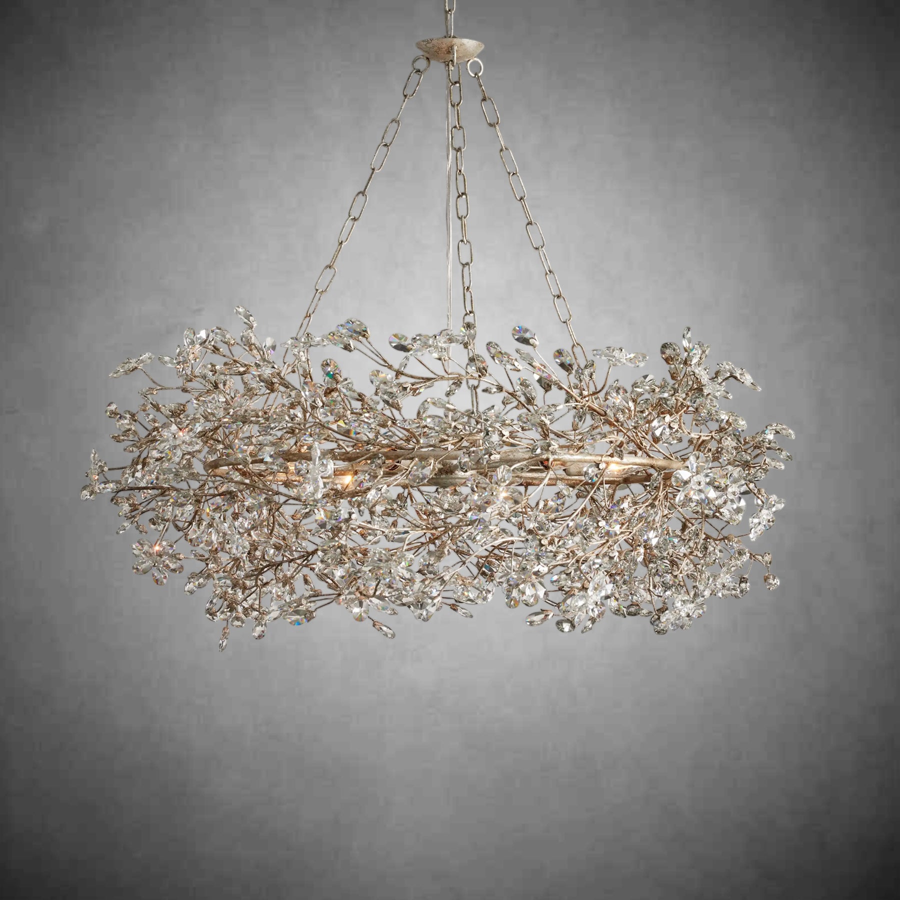 Fiore Crown Chandelier 39&quot; 48&quot; 60“