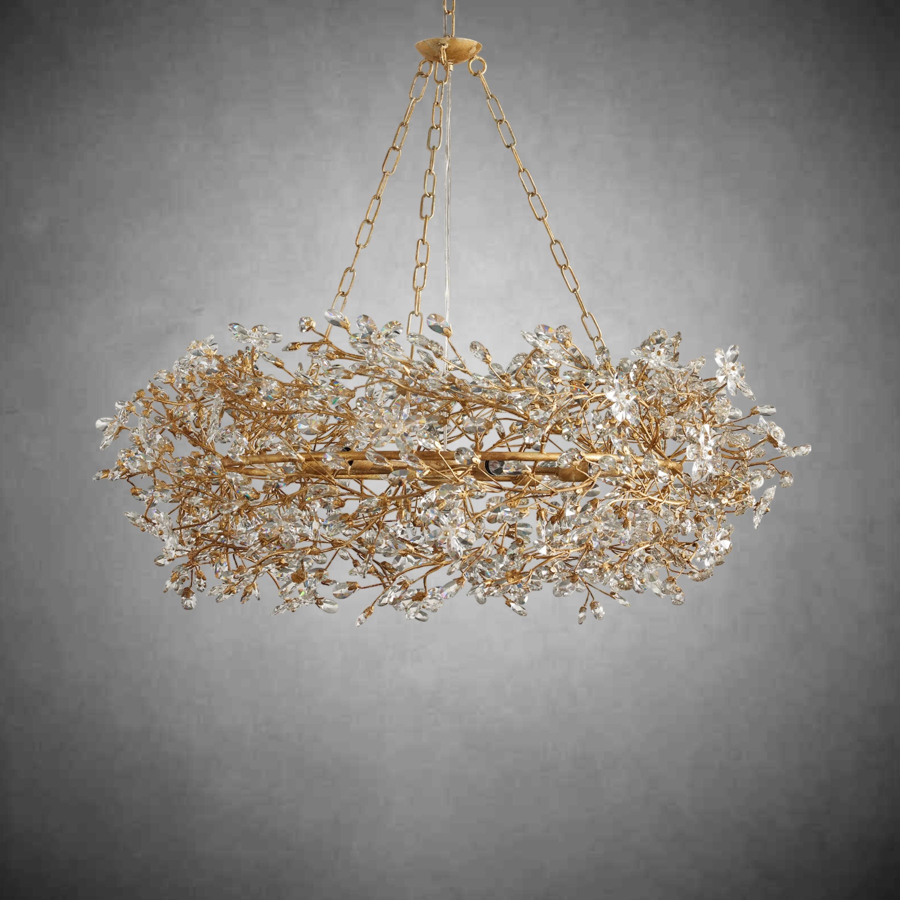 Fiore Crown Chandelier 39&quot; 48&quot; 60“