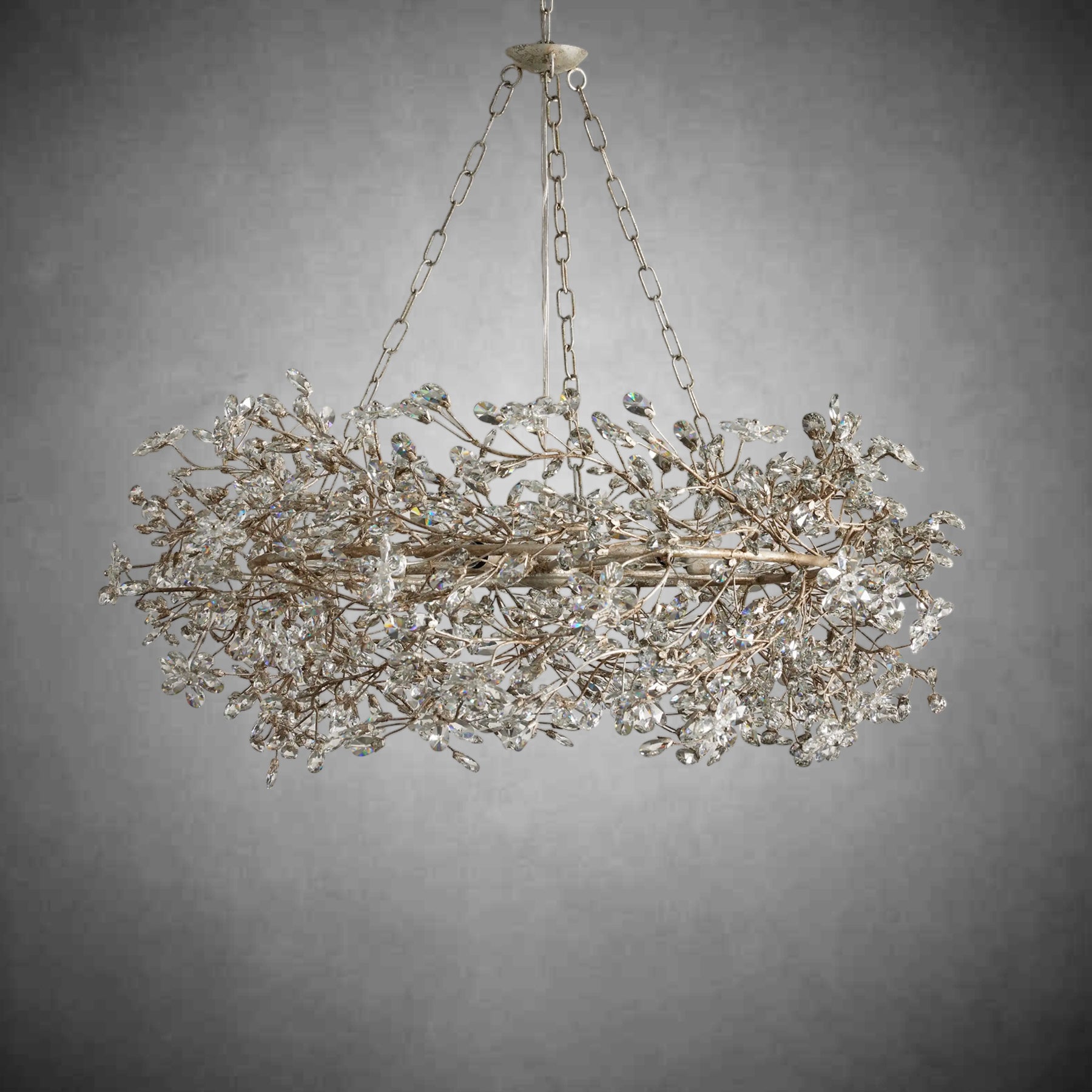 Fiore Crown Chandelier 39&quot; 48&quot; 60“