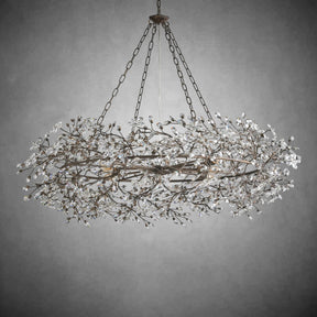 Fiore Crown Chandelier 39&quot; 48&quot; 60“