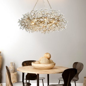 Fiore Crown Chandelier 39&quot; 48&quot; 60“