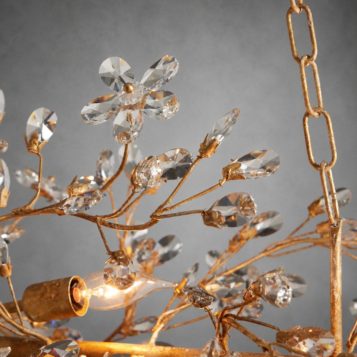 Fiore Linear Chandelier 43" 51" 68"W