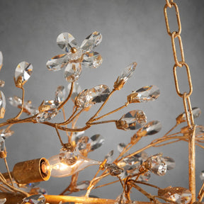 Fiore Linear Chandelier 43" 51" 68"W