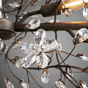 Fiore Linear Chandelier 43" 51" 68"W