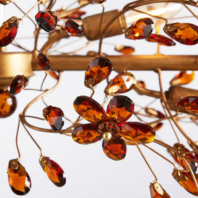 Fiore Linear Chandelier 43" 51" 68"W