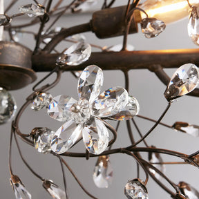 Fiore Linear Chandelier 43" 51" 68"W