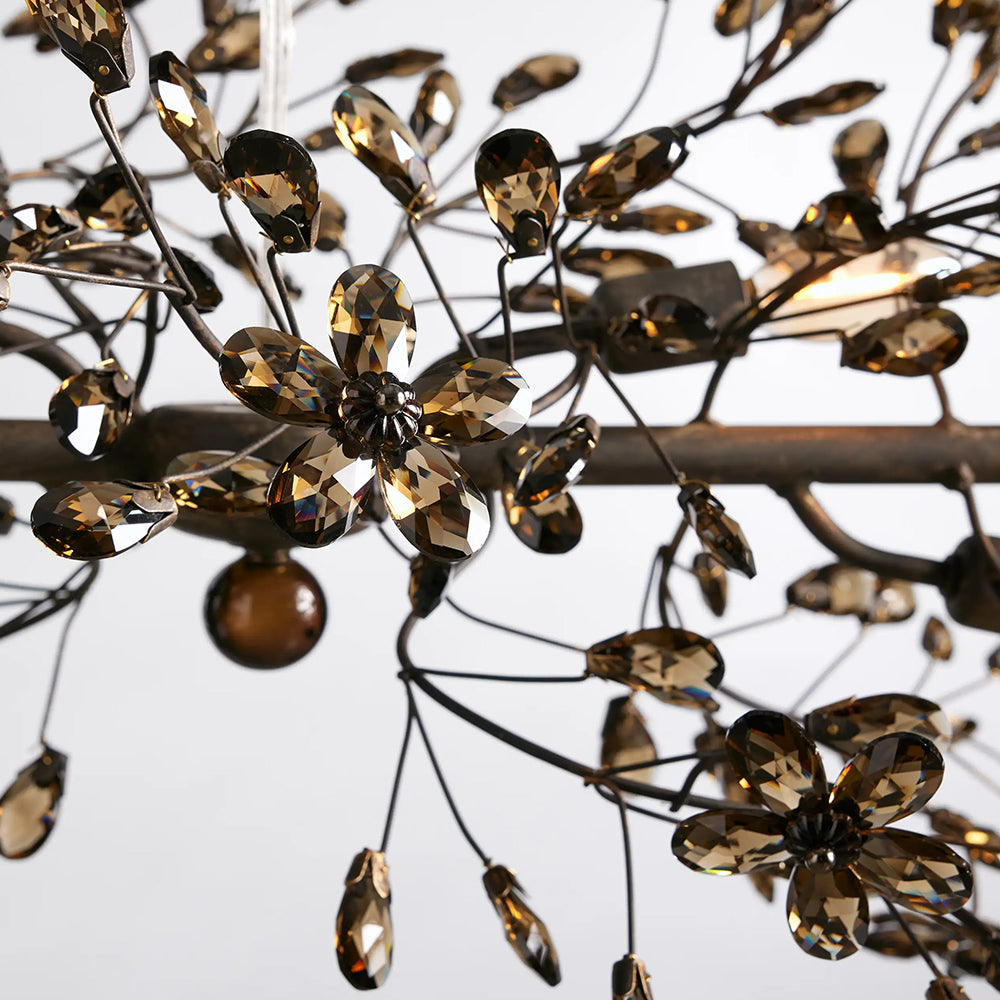 Fiore Linear Chandelier 43" 51" 68"W