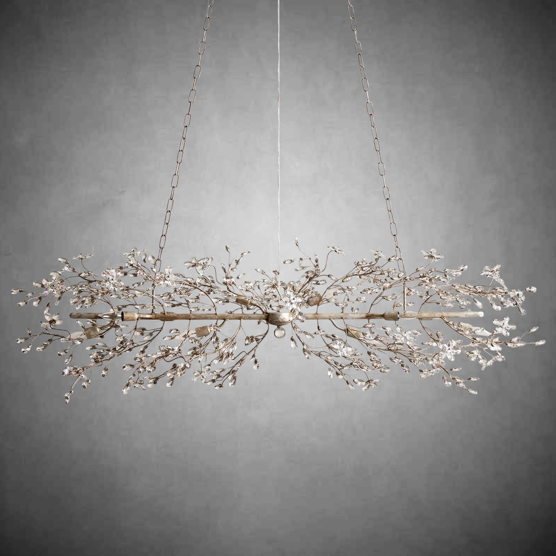 Fiore Linear Chandelier 43" 51" 68"W