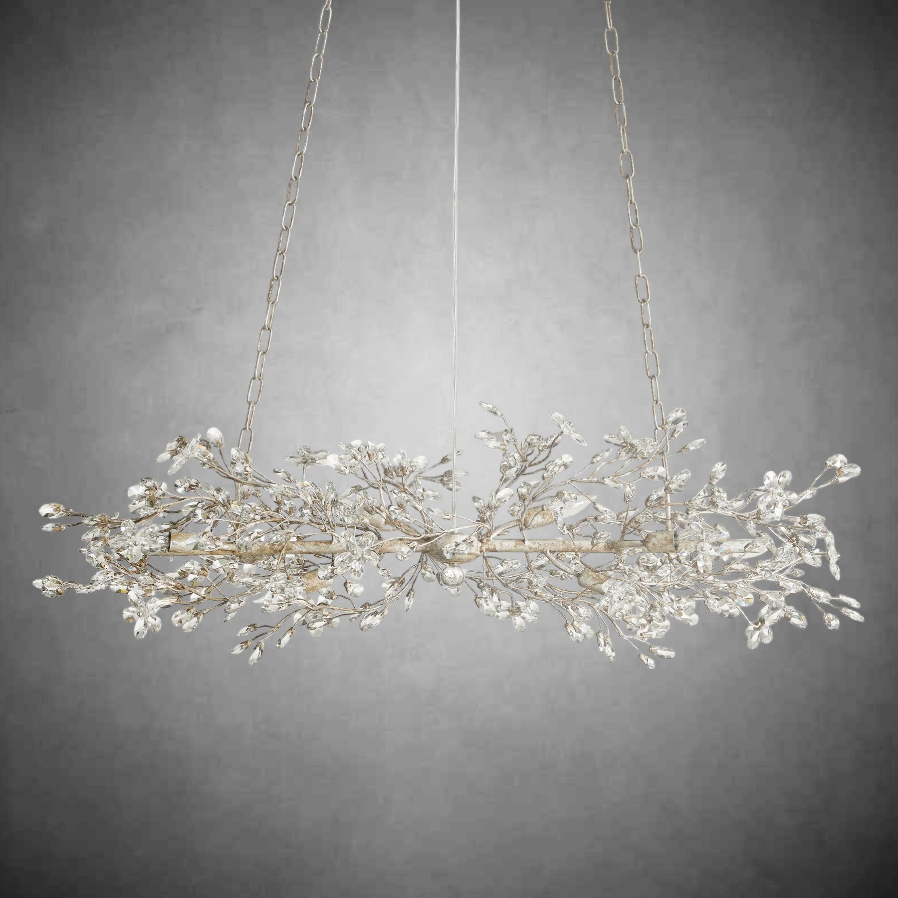 Fiore Linear Chandelier 43" 51" 68"W