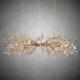 Fiore Linear Chandelier 43" 51" 68"W
