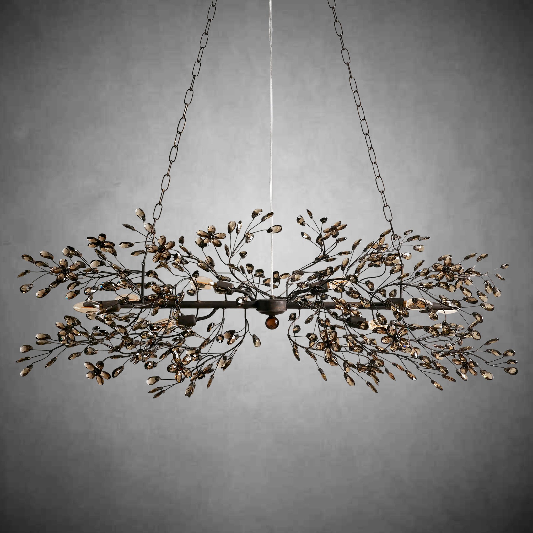 Fiore Linear Chandelier 43" 51" 68"W