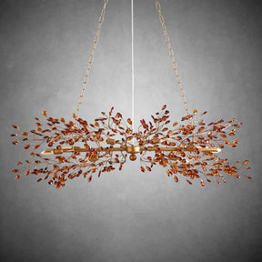 Fiore Linear Chandelier 43" 51" 68"W