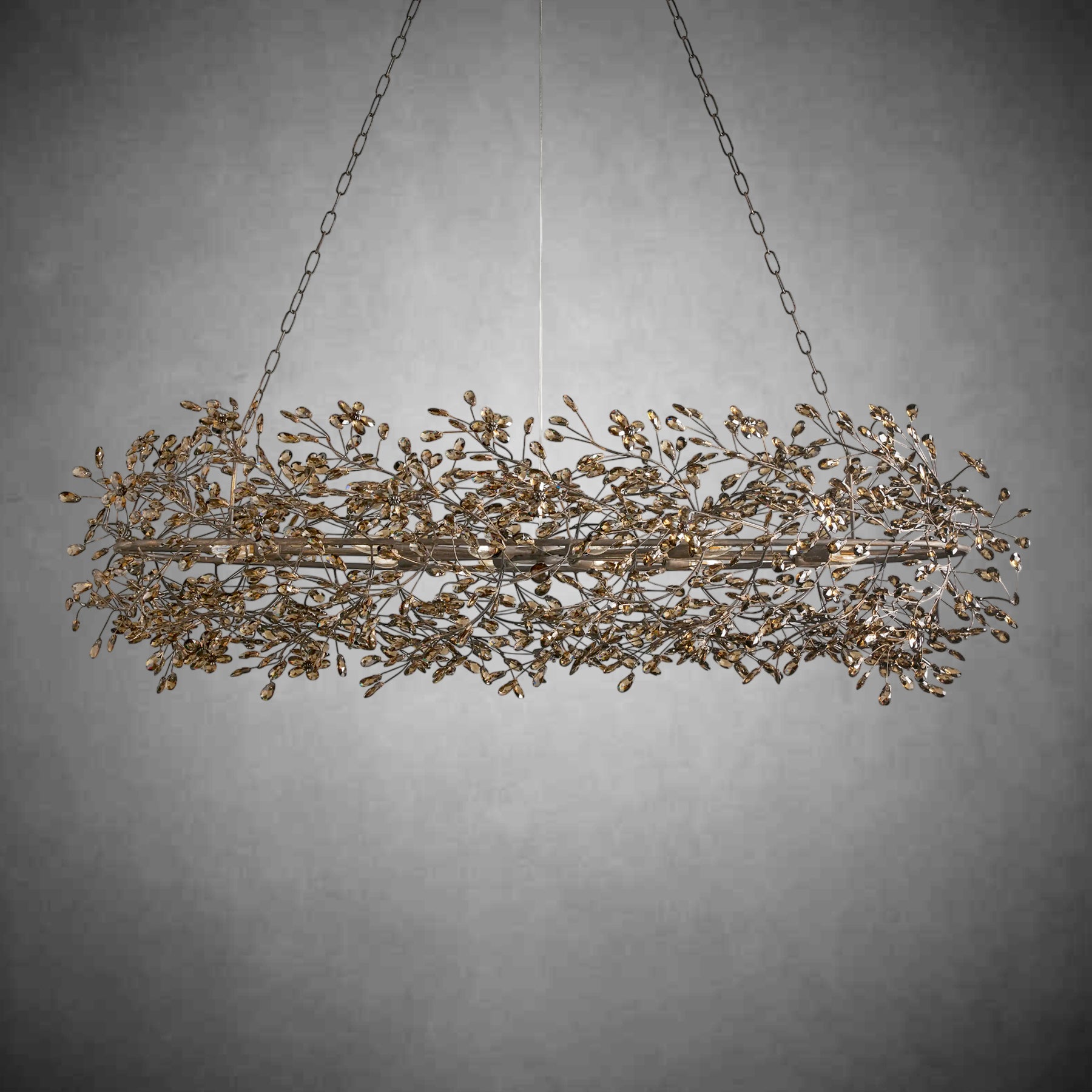 Fiore Oval Chandelier 62'' 74''
