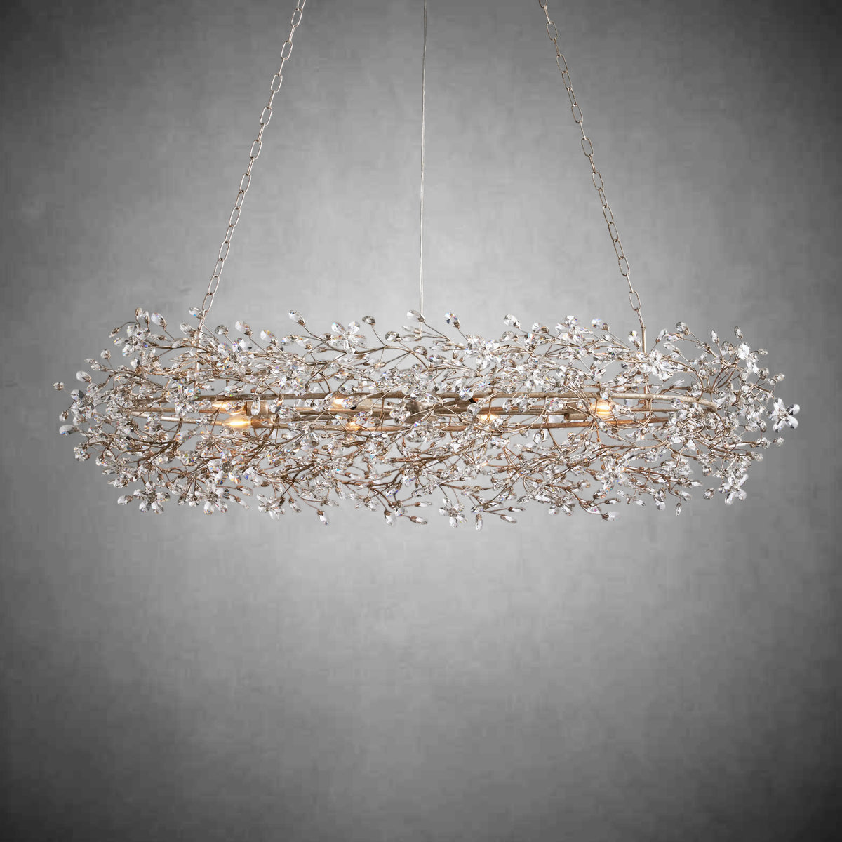 Fiore Oval Chandelier 62'' 74''