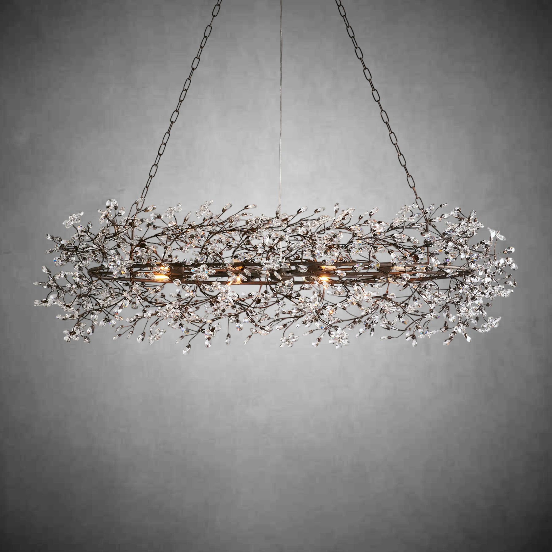 Fiore Oval Chandelier 62'' 74''