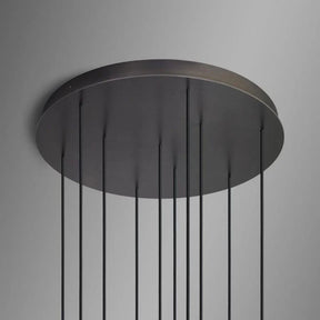 Flora 10 Light Cirular Chandelier