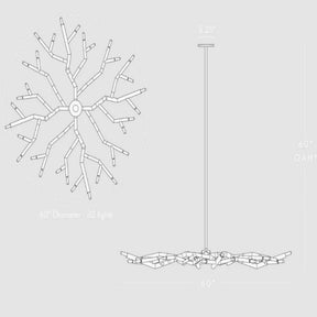 Flora Circular Chandelier