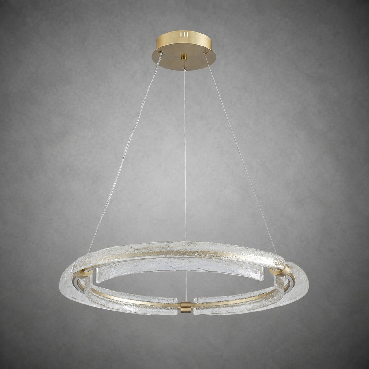 Flora Modern Glass Chandelier
