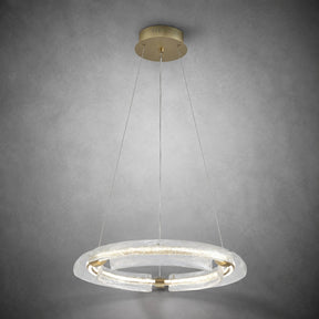 Flora Modern Glass Chandelier