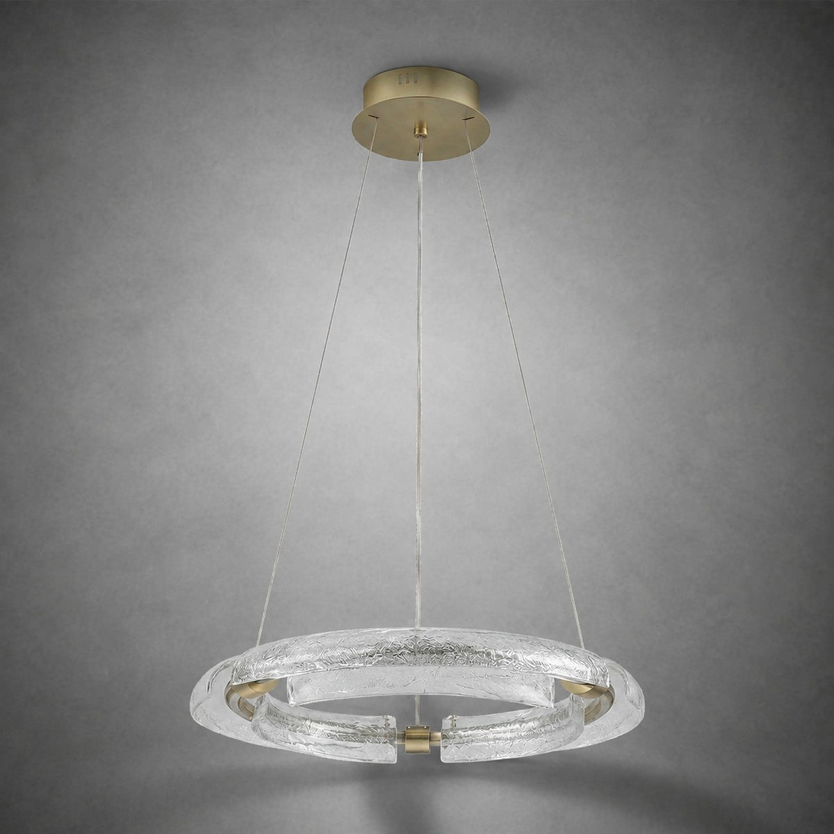 Flora Modern Glass Chandelier