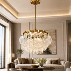 Floral Glory Modern Sculptural Pendant Light
